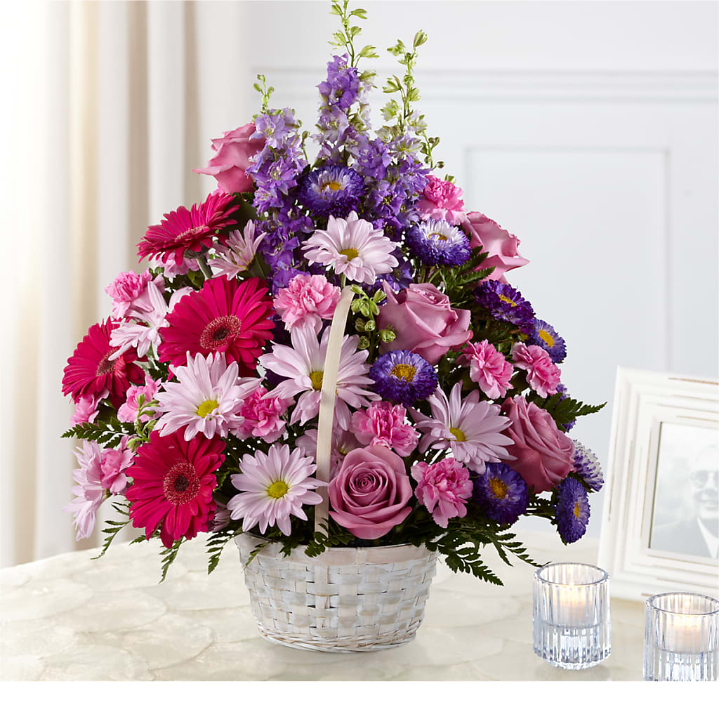 Pastel Peace Basket – Stems Of Joy Floral, Dilworth MN