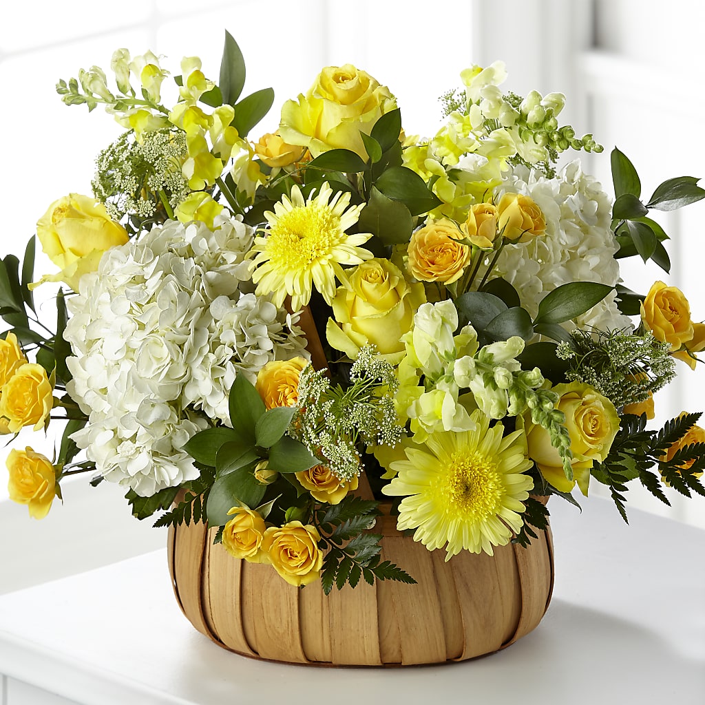 Rustic Remembrance Basket – Stems Of Joy Floral, Dilworth MN